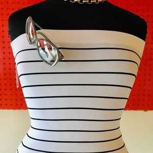 ELASTIC TUBE TOP GENEROUS LENGTH